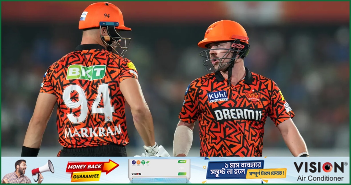 রেকর্ডবুক চুরমার করে আইপিএলে সর্বোচ্চ সংগ্রহ হায়দরাবাদের